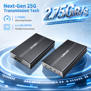 USB4 Dual Port 25G SFP28 Network Adapter Thunderbolt 5/4/3 Compatible 25GbE Fiber NIC Mac/<b>Windows</b> <b>Laptop</b> External Video Ultimate - Product Image 4
