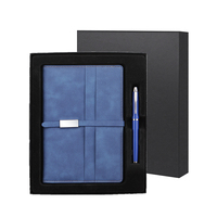 Ensemble de carnet à couverture métallique argentée avec stylo, personnalisable, cadeau d'affaires pour l'école, directement de l'usine OEM