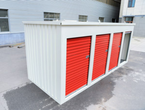 Conteneurs de stockage modulaires à assembler soi-même, empilables, portables et mobiles pour les installations de stockage extérieures - Product Image 3
