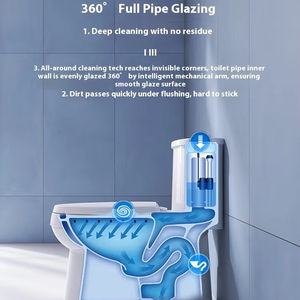 Para Kohler <span class=keywords><strong>Adele</strong></span>, sifón, inodoro unido, cinco ciclones, cubierta lenta, cerámica moderna,/4983 para baños, Control remoto - Product Image 4