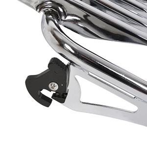 Portaequipajes cromado Stealth para Harley Touring Road Street Glide 2009-2024 <span class=keywords><strong>2023</strong></span> - Product Image 5