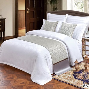 Serviette de pied de lit, drap de lit d'hôtel, couvre-lit simple, protège-pied de lit, fournitures pour hôtels, maisons d'hôtes et gîtes - Product Image 5