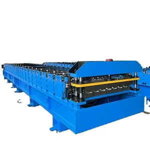 Automatic Drive Roof Roll Forming Machine with 6T Hydraulic Decoiler