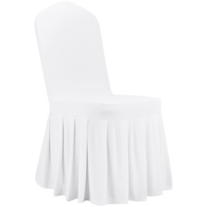 Customized Color Polyester <b>Stretch</b> Spandex Washable <b>Machine</b> Washable Wedding Party Banquet Hotel Chair Cover - Product Image 4