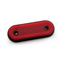 Feux de position latéraux de remorque Réflecteur 12V 24V LED Feux de dégagement de camion Bus Van Camper Feu de position latéral