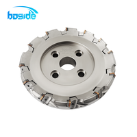 Tête de fraiseuse à face indexable BT50 545 à 45 degrés avec plaquette SEEN1504 en acier allié Cr-V 42HRC pour usinage CNC