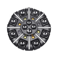 Luz Estroboscópica LED de 180W, Cabezal Móvil con Haz de Luz, Luces para Bodas, Navidad, DJ, Discoteca, Fiestas, DMX512, Equipo para Espectáculos