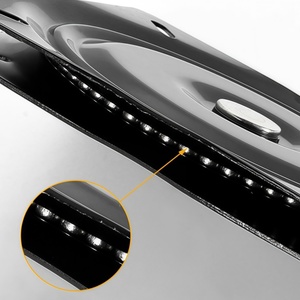 Herrajes para muebles Base de silla redonda negra Placa giratoria resistente Placa giratoria con anillo sólido de rodamiento de bolas - Product Image 6