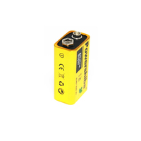 Pilas alcalinas secas sin mercurio, pila alcalina de 9V, 6LR61