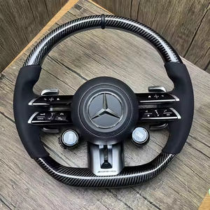 Mise à niveau du volant <span class=keywords><strong>AMG</strong></span> d'origine Mercedes-Benz pour la classe A Classe C Classe E ML anciens modèles Nouveau matériau PU modifié - Product Image 1
