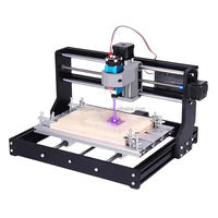 Mini routeur CNC 3018 Pro pour le bois avec contrôle Grbl, machine de gravure laser 3D, machine de sculpture sur bois 3040