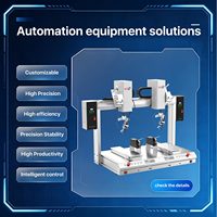Machine de serrage automatique de vis de bureau haute vitesse avec alimentateur de vis et fonction de verrouillage par tournevis