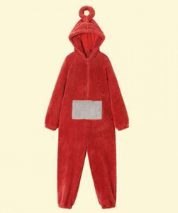 Combinaison à capuche en fourrure style Anime Tinkywinky Laa Laa <span class=keywords><strong>Po</strong></span> Zip, inspirée des costumes de films et séries TV, pour festivals, spectacles et vêtements de nuit - Product Image 5