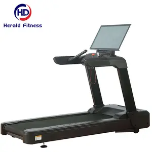 Distributor Wanted Muscle Dezhou Fitness Sport Commercial Treadmill 32-Inch Touch Screen With Free Painting Color