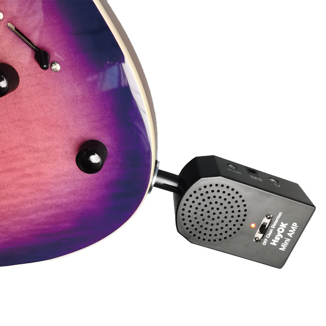 New Arrival 2W Mini Guitar Amp With MP3 Input 3.5mm Headphone Out Battery DC Portable for Electric Guitar Amplifier
