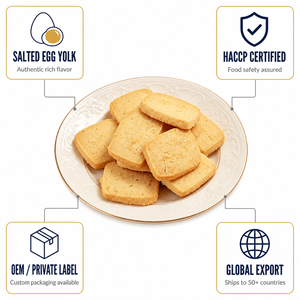<span class=keywords><strong>Biscotti</strong></span> al Burro con Tuorlo d'Uovo Salato Premium, Sapore Ricco Salato-Dolce, Etichetta Privata OEM, Fornitore B2B all'Ingrosso - Product Image 4