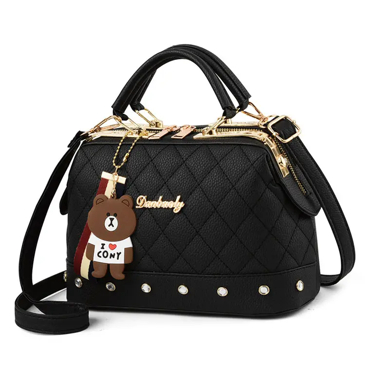 Plaid Handbag Luxury Design Fashion Portable Handbag Ladies Shoulder Bag Shoulder Diamonds Womens Portable Handbag