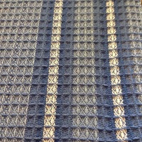 Kain wafel katun 100% mewah bahan Linen mandi jenis benang Combed buatan khusus wafel diproduksi di India berkelanjutan