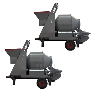 مضخة خرسانة متنقلة تعمل بالديزل ذات عمر خدمة طويل وموثوقة لبناء قنوات المياه والري بحجم كبير - Product Image 4