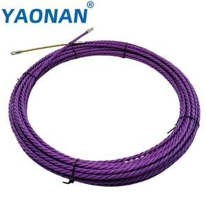 Tire-câble électrique en spirale de bonne qualité, bobine de tirage pour câble en cuivre, tire-câble de communication 5mm*15m pour usage en bâtiment - Product Image 1