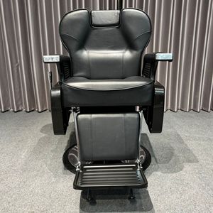 Silla de Spa Moderna de Alta Gama Reclinable con Altura Ajustable para Hombre con Diseño de Metal y Esponja de Alta Densidad para <span class=keywords><strong>Barber</strong></span>ía y Peluquería - Product Image 5