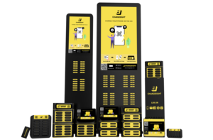Nuevas tendencias 2024 ENTRADA DE CC portátil 5000 mAh 8 ranuras estación de carga compartir banco de energía Estación de alquiler cargador teléfono móvil - Product Image 5