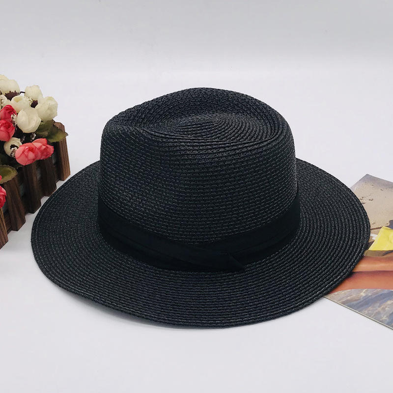 Floppy Black Brim Hat Mens Black Hat Round Brim Hat Womens