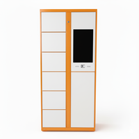 Casillero Inteligente Electrónico para Limpieza de Calzado, Construcción de Acero, Tamaño Personalizable, para Apartamentos, Comunidades, Dormitorios, Pedidos en la Nube, Resistente a la Oxidación