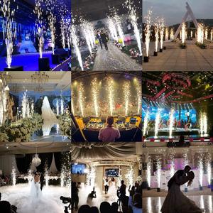 Apexscn Mini 360 600W Power DMX512 Controlled Cold Spark <strong>Firework</strong> <strong>Machine</strong> Wedding Disco Party Show Photo Booth Accessory Stage - Product Image 3