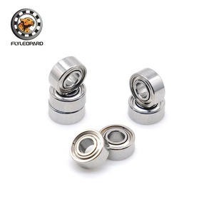 Roulements miniatures en acier inoxydable Flyleopard 3x7x3mm, roulement à billes à gorge profonde Abec-9 Zz scellé métrique - Product Image 5