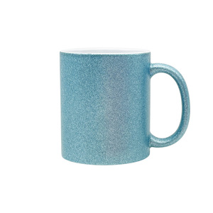 Glitter Ceramic Mug Solid Color Sublimation Mug Heat Transfer Coffee <b>Cup</b> Party Gift <b>Set</b> Single Piece 11 Oz - Product Image 2