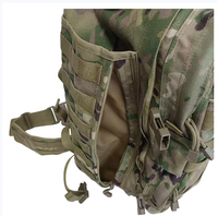 Sac à dos tactique de voyage haut de gamme 45L en tissu Cordura Nylon 1000D imperméable avec fermeture éclair, doublure et design camouflage tendance pour l'extérieur