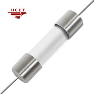 HCET 250 В, 10 А, Термопредохранитель с задержкой времени, стеклянный керамический цилиндр с осевым проводом, медленно выдувные предохранители - Product Image 2