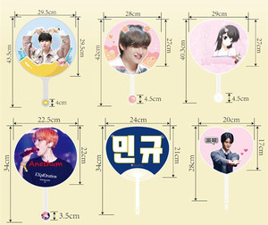 <span class=keywords><strong>Éventail</strong></span>s à main personnalisés KPOP transparents, <span class=keywords><strong>éventail</strong></span>s à main personnalisés avec <span class=keywords><strong>photo</strong></span> K-pop, <span class=keywords><strong>éventail</strong></span>s ronds en plastique - Product Image 6