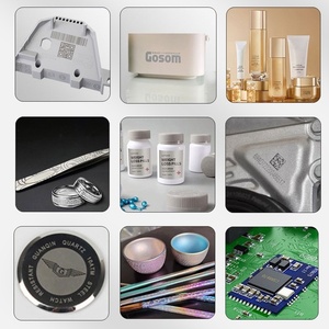 เครื่องเลเซอร์ไฟเบอร์แบบตั้งโต๊ะขนาดเล็ก 20w หรือ 30w แบบพกพา ราคาเครื่องแกะสลักโลหะสำหรับบัตรเครดิต - Product Image 4