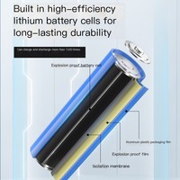 Batterie rechargeable AOLION Gaming 3400mAh sans fil pour PS5 Elite, kit de charge externe à clipser, remplacement pour manette