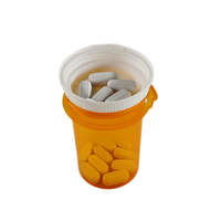 16dr bouteille de pilule en gros, bouteilles de pilule personnalisées, conteneur de Capsule, bouteille de pilule