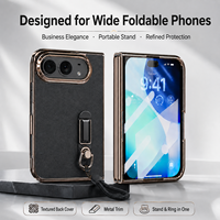 Étui de téléphone portable pliable, coque de protection intégrale avec protection d'écran pour iPhone Duo Fold Cover