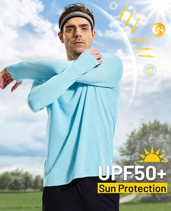 เสื้อฮู้ดดี้ผู้ชาย ป้องกันแสงแดด UPF 50 แห้งเร็ว ลายพราง น้ำหนัก 130 กรัม แขนยาว ผลิตจากโพลีเอสเตอร์ 100% ไซส์ XL เหมาะสำหรับตกปลา - Product Image 1