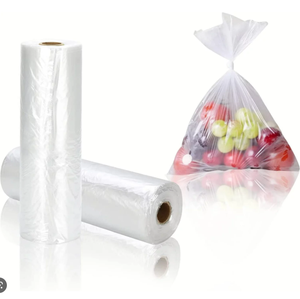 Bolsa de plástico transparente para almacenamiento de alimentos - Product Image 1