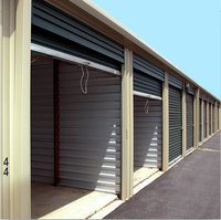 Unités de stockage en libre-service personnalisées par l'usine Système de couloir en vente complète avec portes à volets roulants pour entrepôts