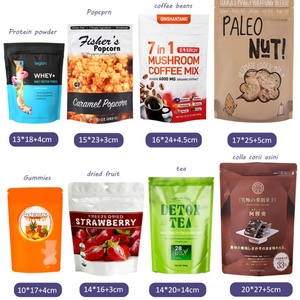 Bolsas de Plástico con Cierre Zip, Personalizadas, Reutilizables, para Frutos Secos y Snacks, con Ventana, Tipo Mylar - Product Image 4