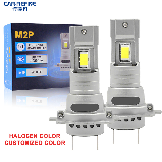 60W LED Headlight Bulb H4 H7 H11 9005 9006 Canbus Truck Car Headlamp Wireless Plug and Play Fog Light
