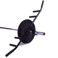 Poignée de musculation multifonction pour machine à câble de gym, poignée ergonomique en acier pour lat pulldown, équipement de fitness pour entraînement en salle de sport