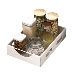Kitchen Storage Drawer Organizer Carbon Steel Durable Pull Out <b>Basket</b> Cabinet Rack For Kitchen Bathroom - Product Image 5