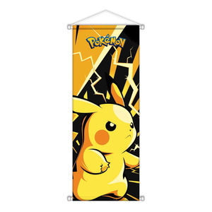 Affiche murale en tissu 70*28cm Pokémon Pikachu Gengar – Variations de posters de jeu à suspendre - Product Image 4