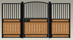 Caja portátil de bambú para puertas, paneles delanteros estables - Product Image 2