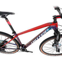 Bicicleta de Montaña MTB de Carbono T900 de Alta Gama y Ligera (0.0g) de Mi Tienda, 27.5/29 Pulgadas, Color Rojo HC, Unisex, Neumáticos Grandes, Asiento Cómodo, Manual