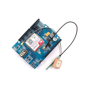 Bouclier <span class=keywords><strong>GPS</strong></span> Makerfabs GPRS GSM (SIMCOM- <span class=keywords><strong>SIM808</strong></span>) basé sur le module de téléphone cellulaire tout-en-un SIMCom <span class=keywords><strong>SIM808</strong></span> <span class=keywords><strong>GPS</strong></span> entièrement intégré - Product Image 1