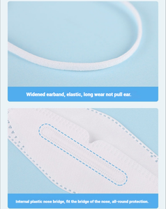 <span class=keywords><strong>Masque</strong></span> facial réutilisable certifié EN149 KN95 Respirateur jetable anti-poussière avec valve en coton plat à boucle auriculaire KF94 KN95 <span class=keywords><strong>Masque</strong></span> facial - Product Image 3